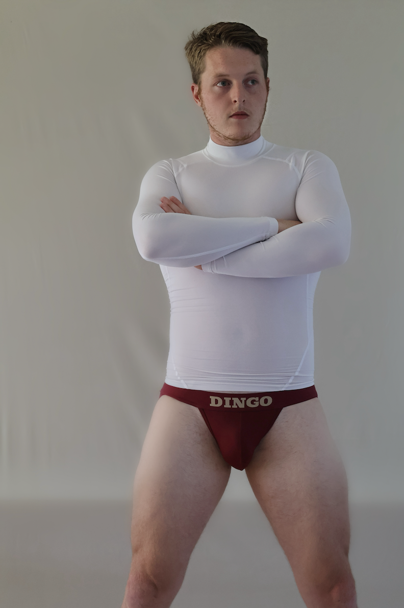 DINGO men's wine jockstrap