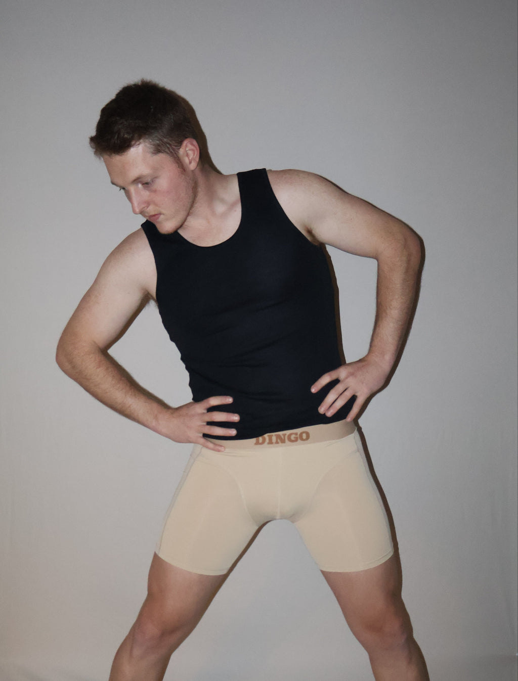 DINGO Beige Compression Brief