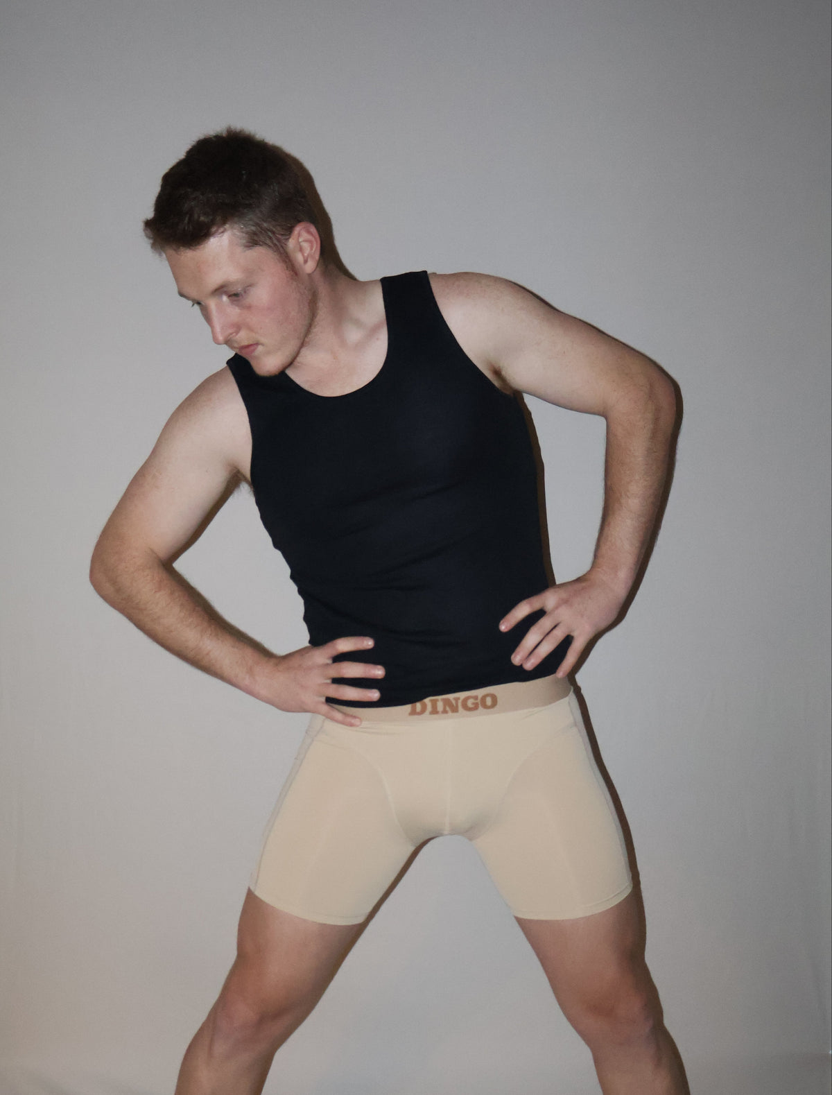 DINGO Beige Compression Brief