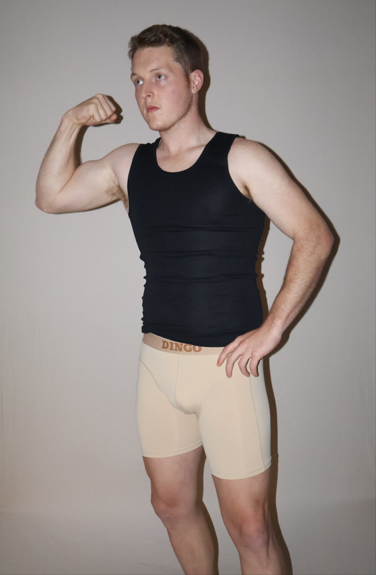 DINGO Beige Compression Brief