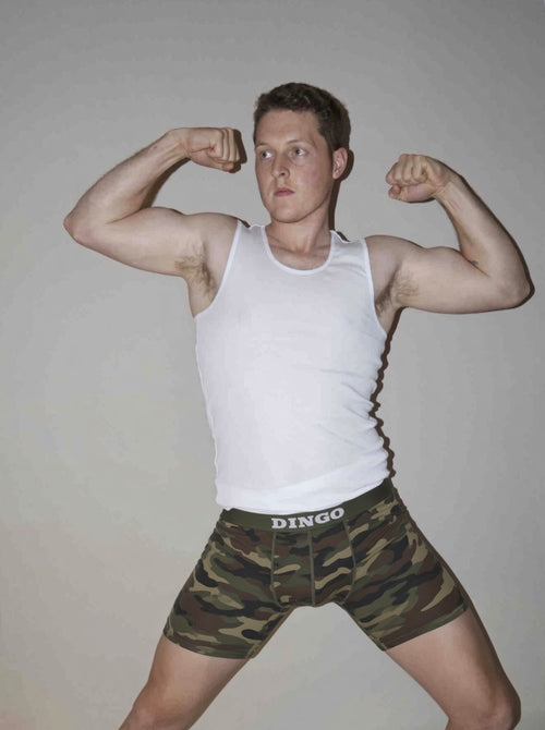 DINGO Camo Compression Brief - men's camo compression underwear