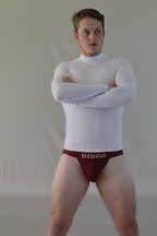 DINGO Wine Jockstrap - men's wine jockstrap underwear alternate view