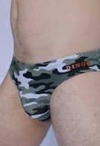 DINGO Camo Speedo close up